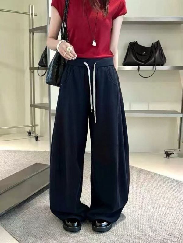 05112805｜秋冬〃1555保暖顯瘦休閒彎刀褲｜F 休閒褲、寬褲、棉褲、運動褲、女裝長褲、抽繩褲、1555、秋冬棉褲