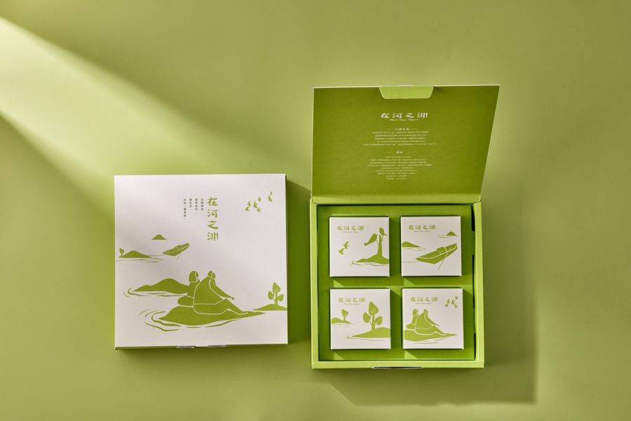 全面呵護(四入)手工皂釋放禮盒組 手工皂,禮盒,送禮,中秋節,天然,大自然,環保, FSC, SDGs,成份單純