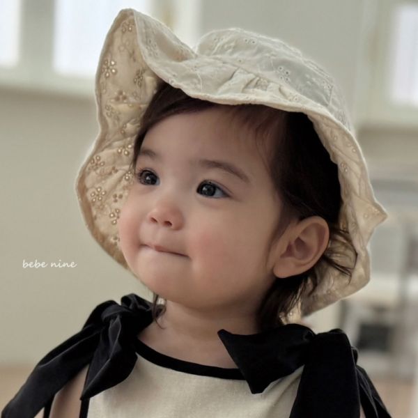 蕾絲小花漁夫帽 姊妹款 