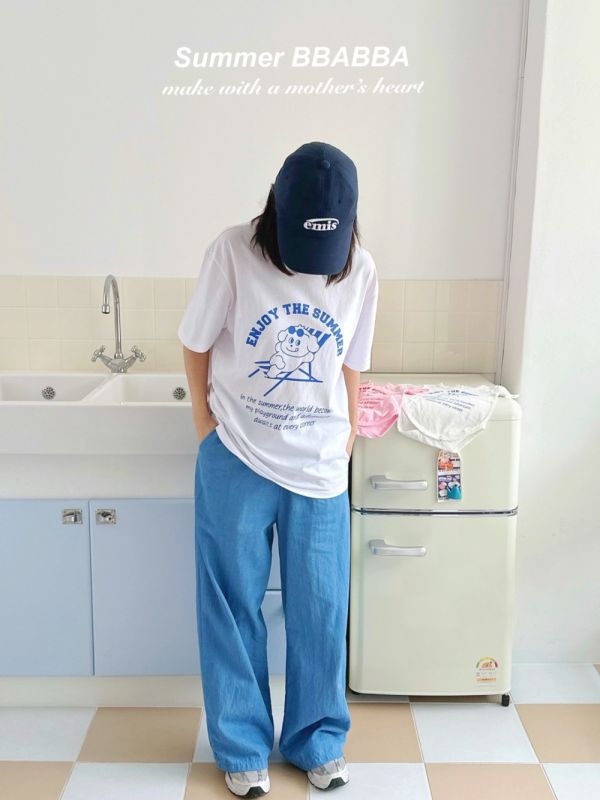 親子系列 小狗插畫T /寶寶包屁衣 