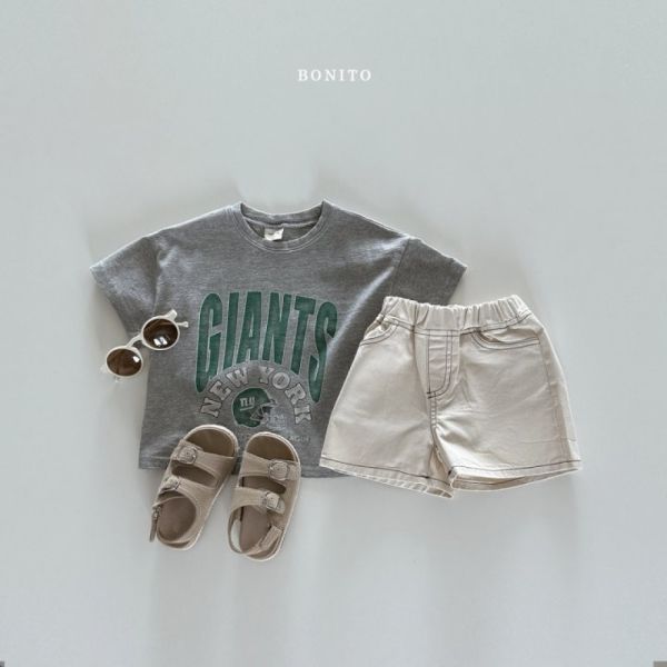 Giants印花短袖T 兄弟裝 