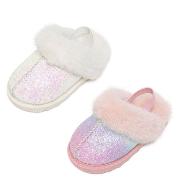 華麗的閃亮亮毛毛拖 