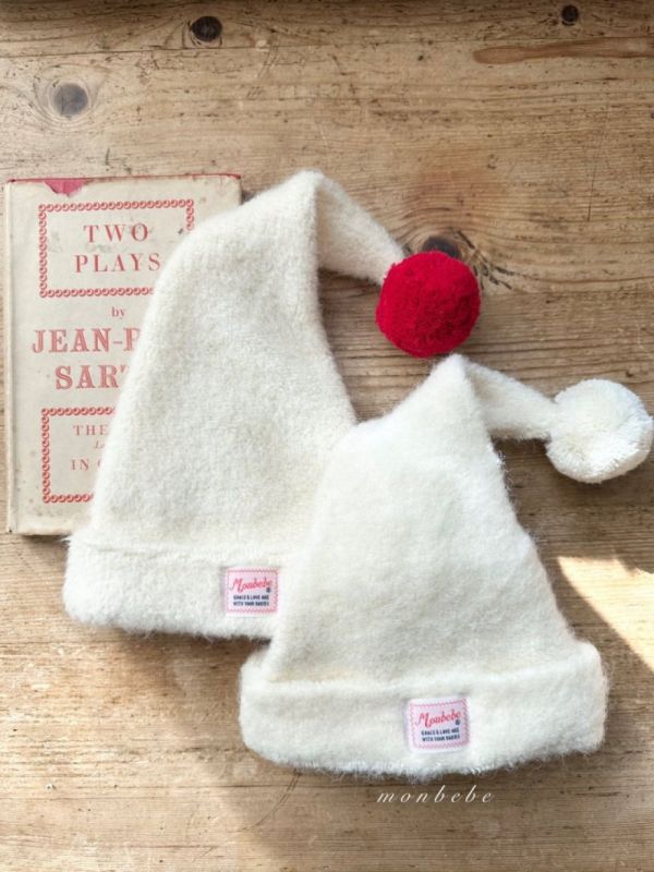 小精靈毛球帽 媽咪與寶寶 