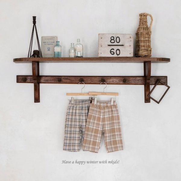 經典格紋棉褲 秋冬必備 