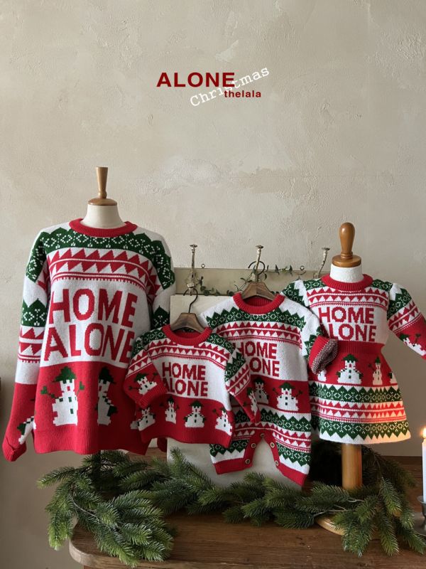 Kids - 親子系列 HOME ALONE 連身裙 