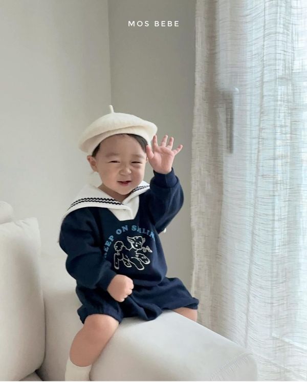 海軍領小羊套裝 童裝推薦,mosbebe,蘿菈衣櫥,男寶穿搭