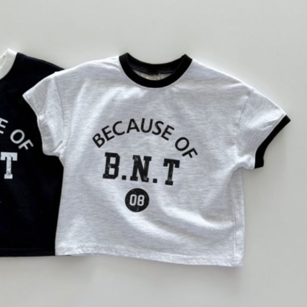 BNT拼色運動風短袖T 
