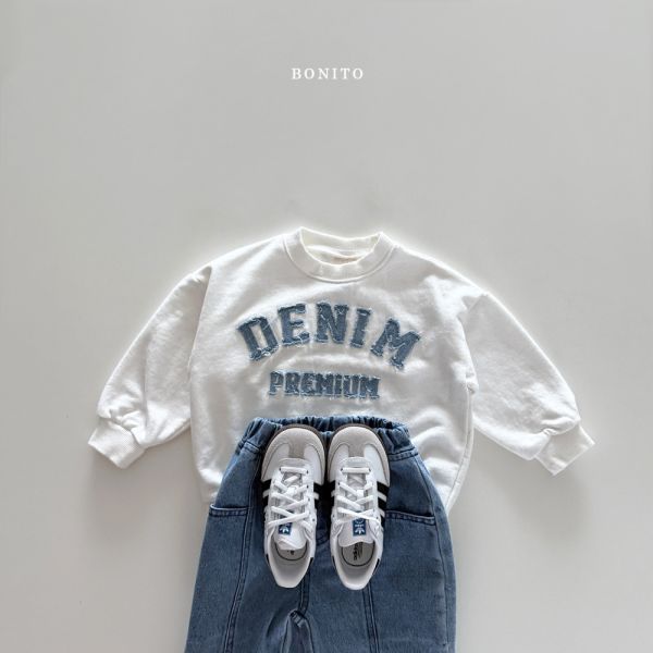 親子裝系列 Denim 長袖衛衣 