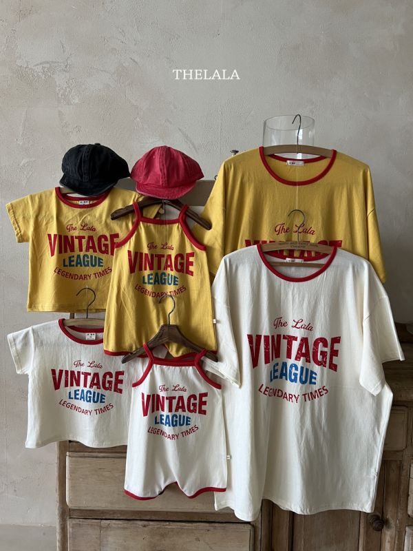 親子系列 VINTAGE美式印花T 媽媽與寶寶 