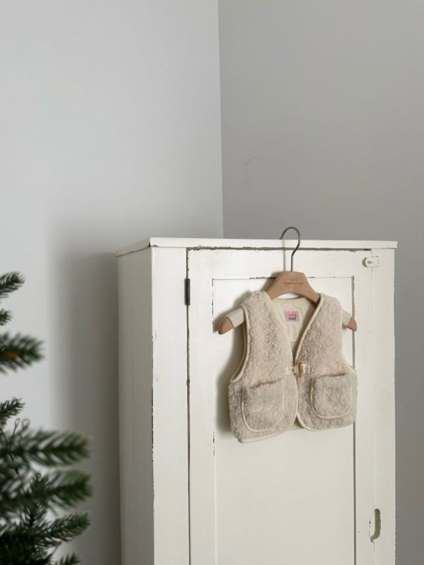 熊寶寶暖呼呼口袋背心 