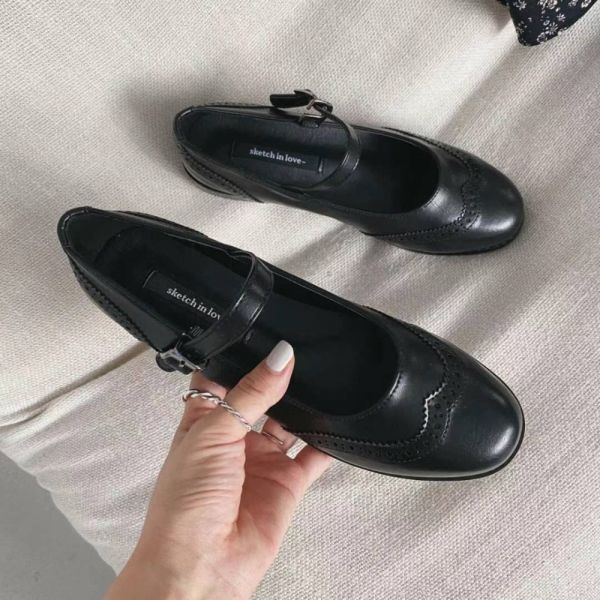 韓國親子鞋經典瑪麗珍尖頭豆豆鞋 親子裝,親子鞋,瑪莉珍親子鞋,韓國親子鞋,sketch in love