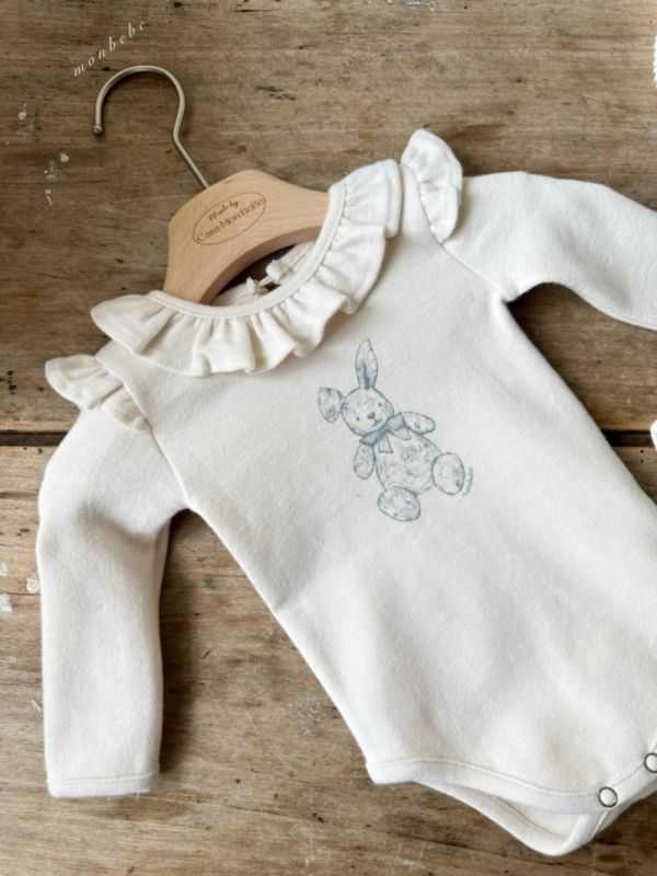 Emma邦尼兔長袖 Monbebe Korea,Monbebe,韓國Monbebe,童裝,韓國代購,韓國新生兒服飾推薦