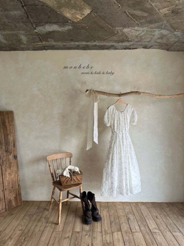 親子系列 Hydrangea泡泡袖洋裝 包屁衣 母女裝 