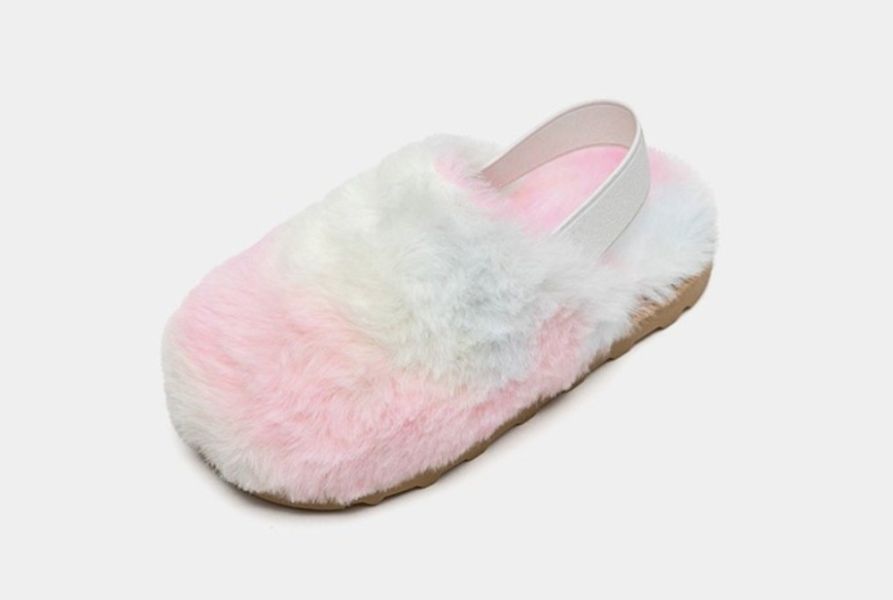 冬季必備毛毛拖 後鬆緊設計 La stella korea,laurababy,蘿菈衣櫥