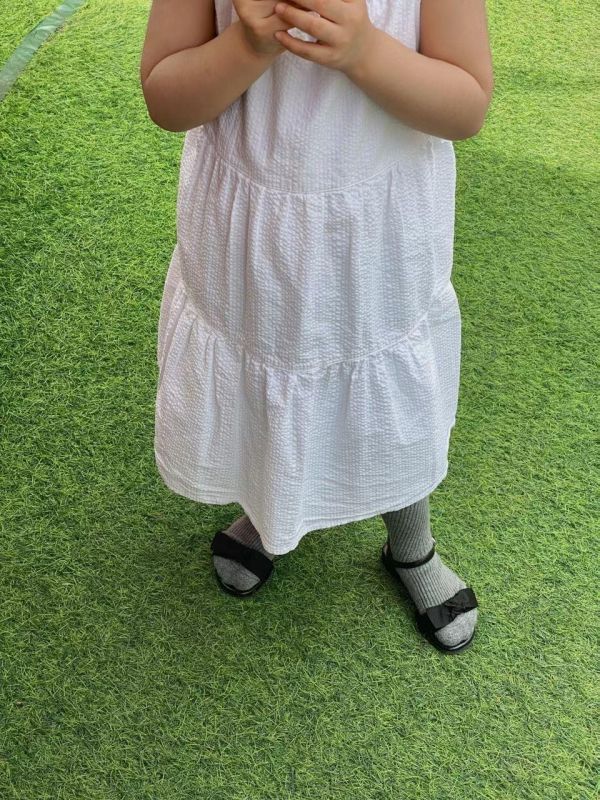 親子鞋系列 緞帶蝴蝶結涼鞋 