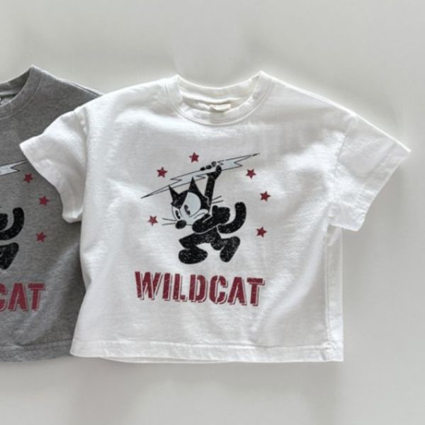 Wild Cat 印花短袖T 兄弟裝 