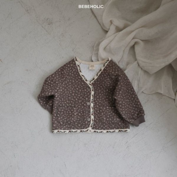 溫柔小花開衫外套 Bebe holic Korea