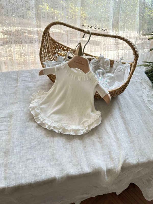 荷葉邊氣質小背心 