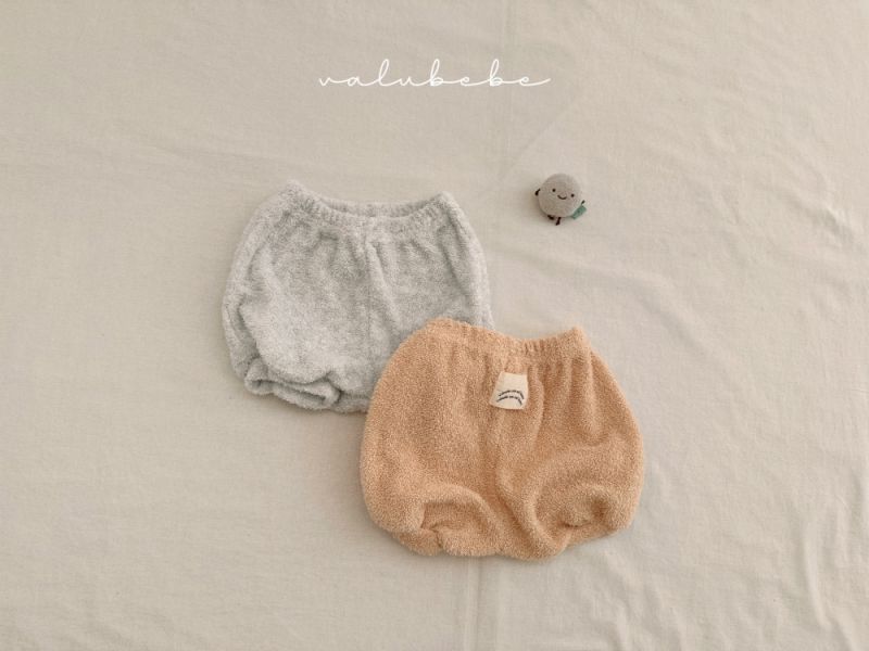 Bebe-毛絨感燈籠褲 