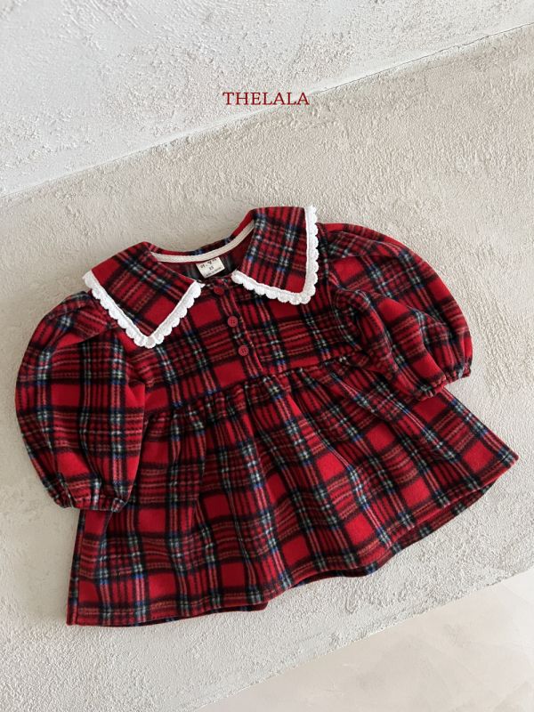 甜美格紋歐式寶寶小套裝 洋裝姊妹裝 