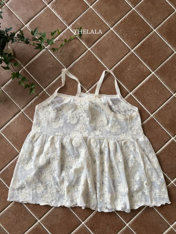 親子系列 羅曼蒂克夏日吊帶背心 母女裝 