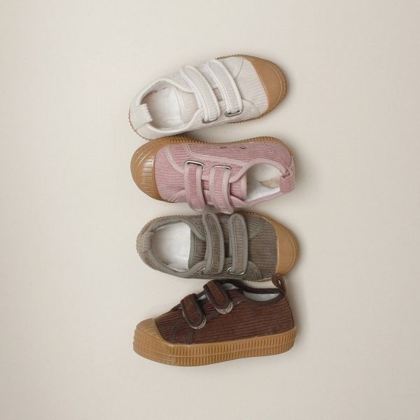 簡約餅乾鞋 魔鬼氈設計簡約經典 