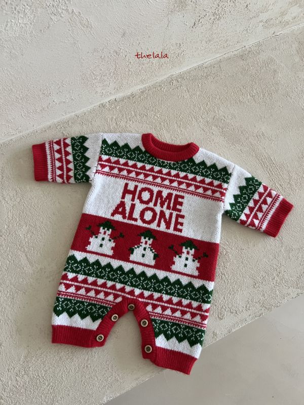 Bebe - 親子系列 HOME ALONE 寶寶連身裝 THE LALA KOREA