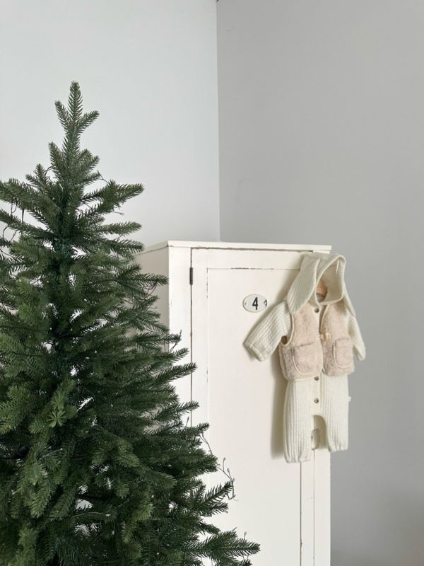 邦尼兔連身針織排扣兔裝 Monbebe Korea,monbebe