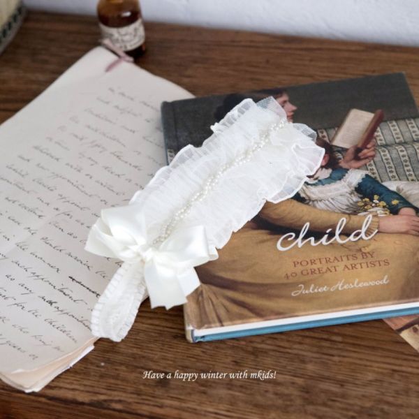 小公主的白色系髮飾 配件 