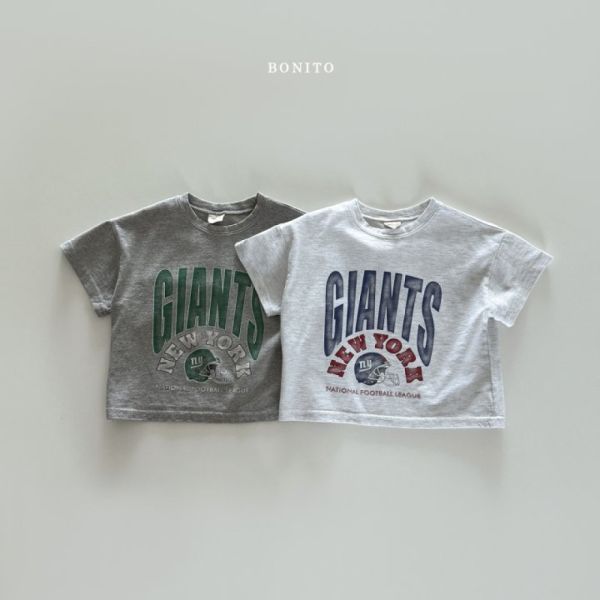 Giants印花短袖T 兄弟裝 