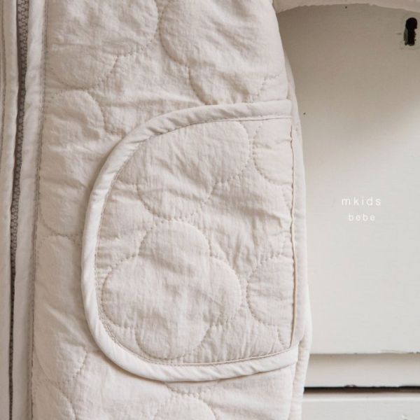 暖呼呼的寶寶拉鏈刷毛包屁衣 帽子另售 