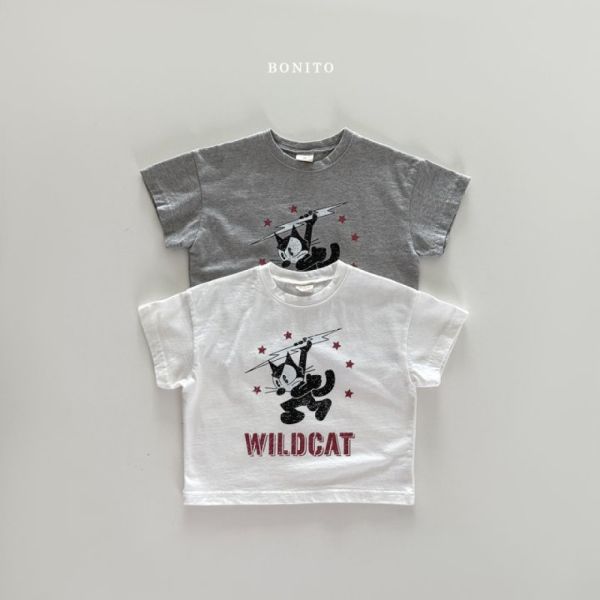 Wild Cat 印花短袖T 兄弟裝 