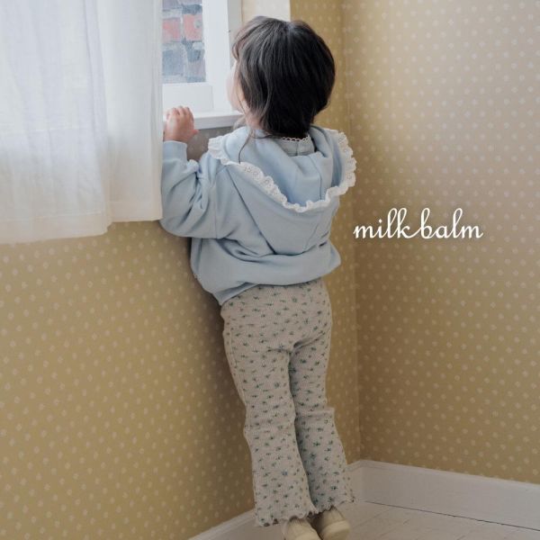 甜美層次蕾絲連帽外套 