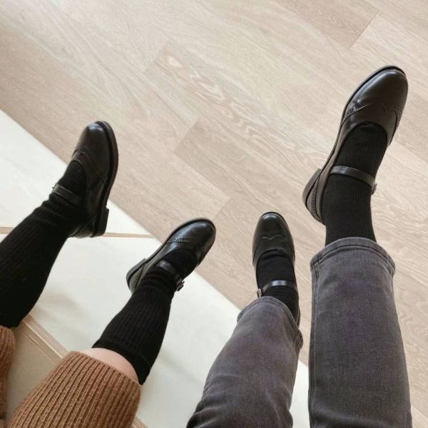 韓國親子鞋經典瑪麗珍尖頭豆豆鞋 親子裝,親子鞋,瑪莉珍親子鞋,韓國親子鞋,sketch in love