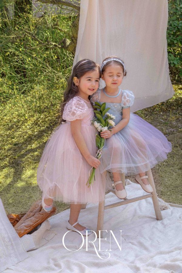 長髮公主與仙杜瑞拉 洋裝 姊妹裝 