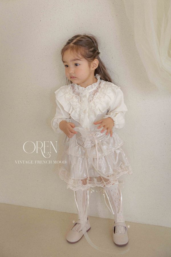 浪漫洛可可風格襯衫 姊妹裝 