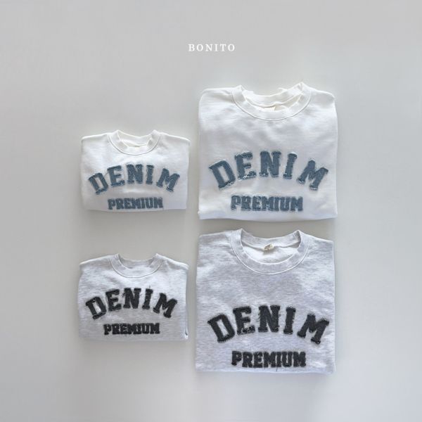 親子裝系列 Denim 長袖衛衣 