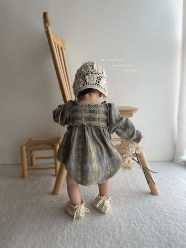 秋天的日落 親子系列寶寶包屁款 monbebe korea,韓國童裝,Monbebe,韓國Monbebe童裝