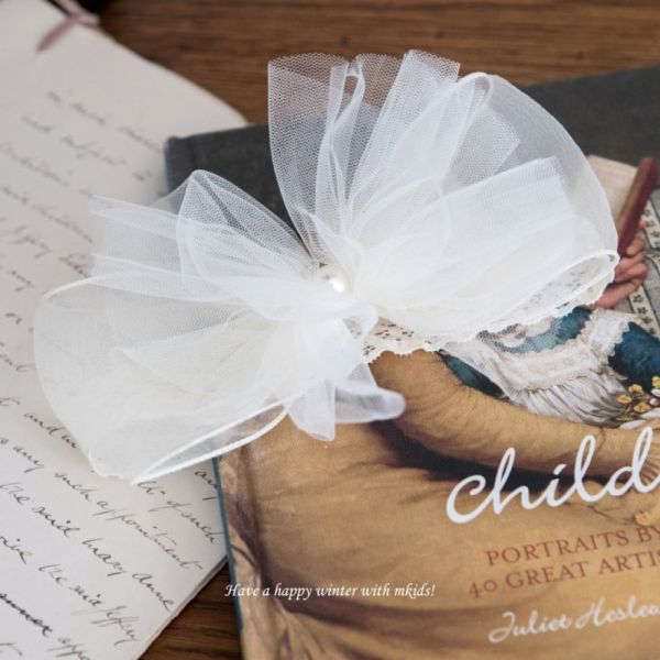 小公主的白色系髮飾 配件 