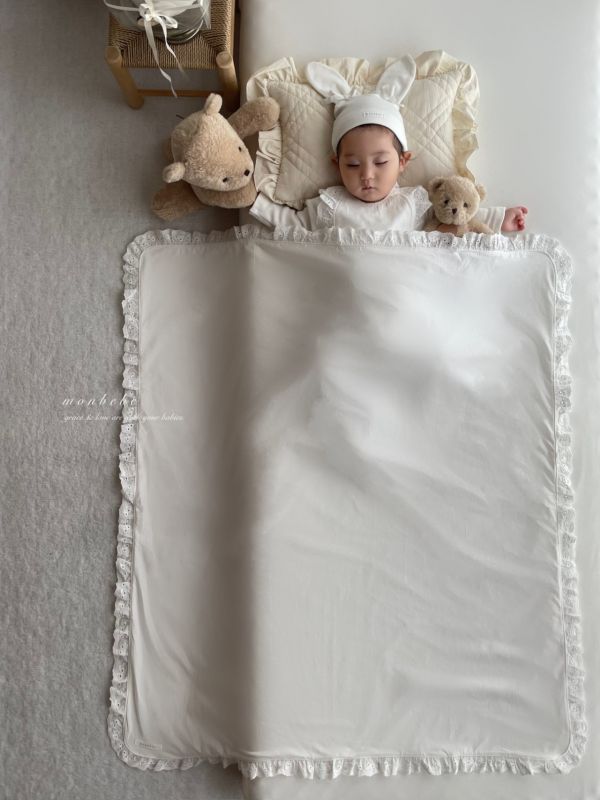 法式花邊小毯子 