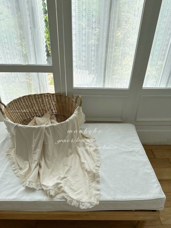 法式花邊小毯子 