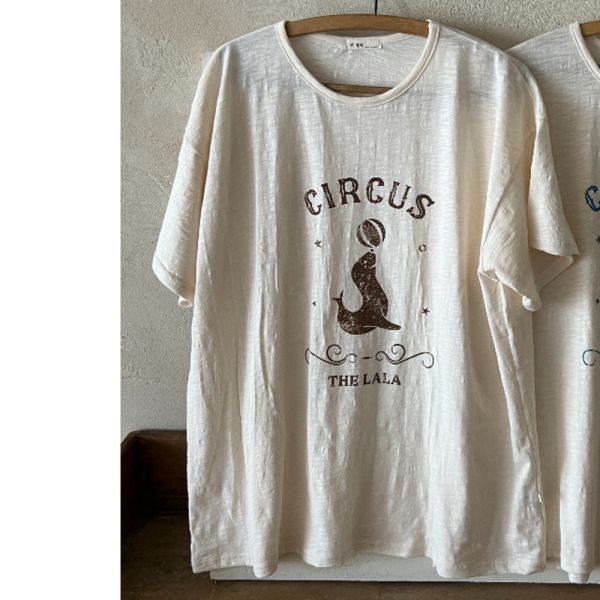 親子系列 Circus印花T/ 寶寶包屁衣 
