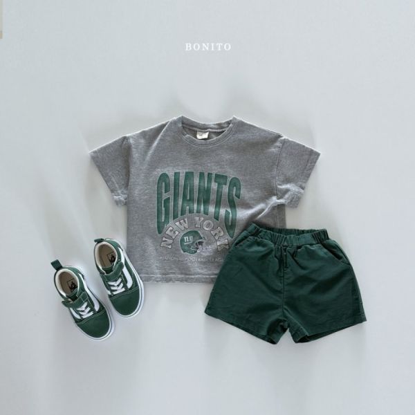 Giants印花短袖T 兄弟裝 