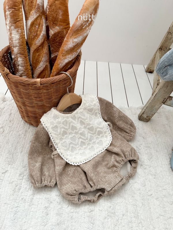 棉花糖奶茶愛心包屁套裝 