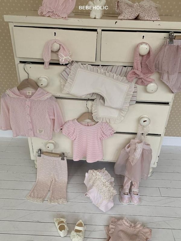 雪莉美美氣質蕾絲褲 Bebe holic Korea,韓國童裝,韓國Bebe holic,奶茶系寶寶,女寶穿搭
