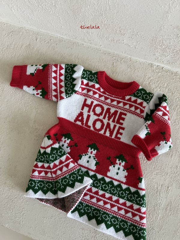 Kids - 親子系列 HOME ALONE 連身裙 
