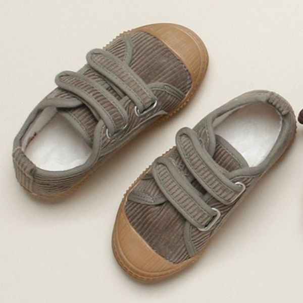 簡約餅乾鞋 魔鬼氈設計簡約經典 