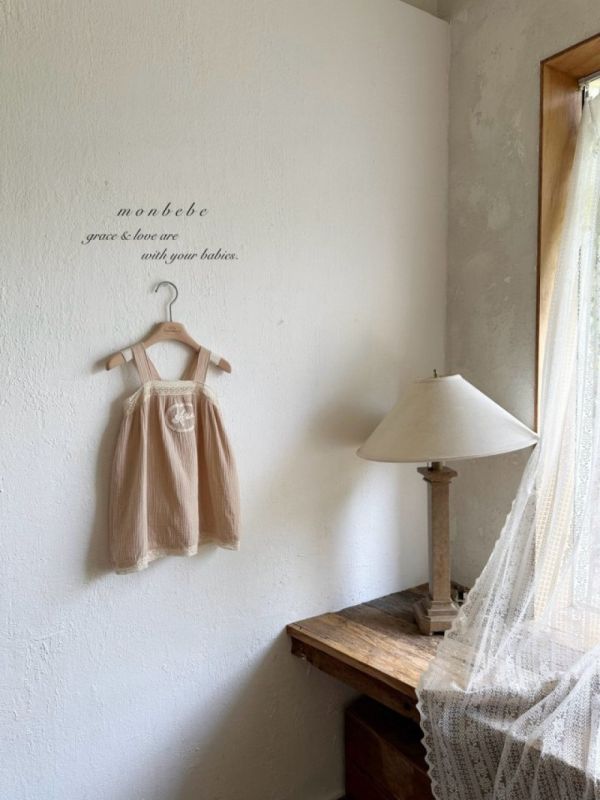 親子系列 森系背心長洋裝 包屁衣 