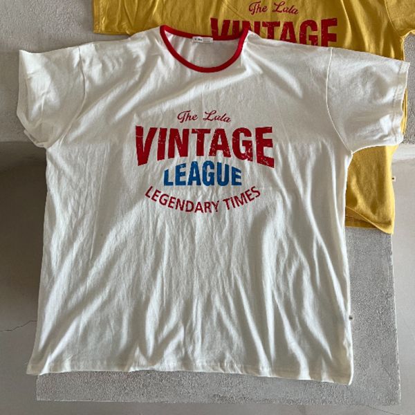 親子系列 VINTAGE美式印花T 媽媽與寶寶 