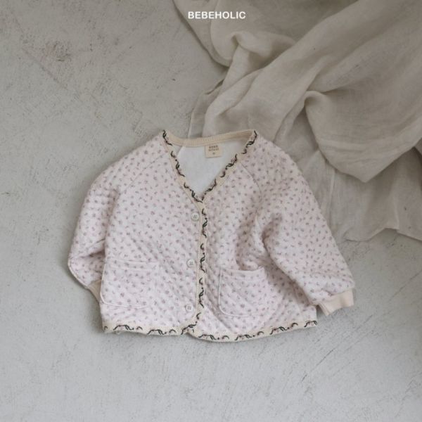 溫柔小花開衫外套 Bebe holic Korea